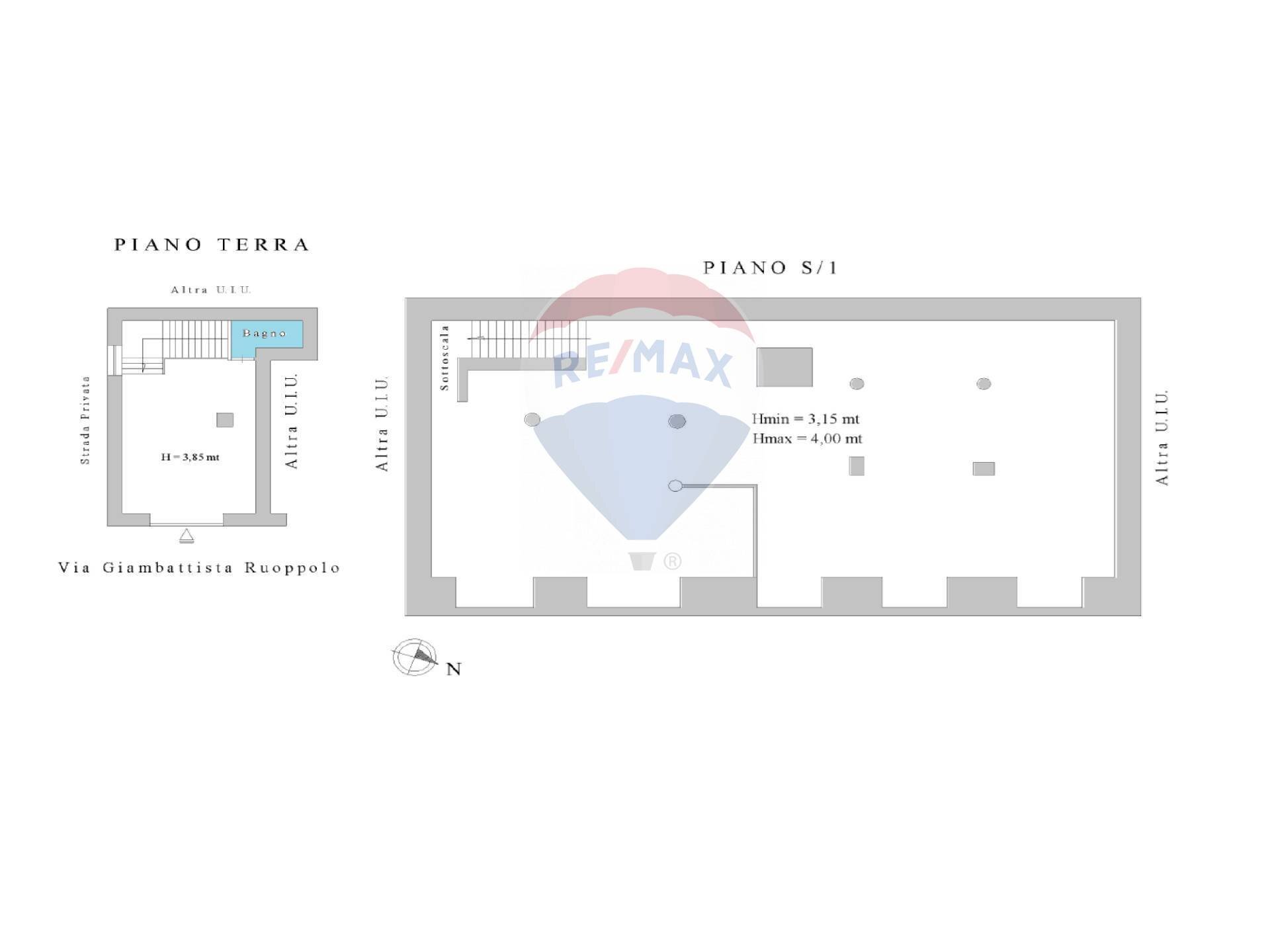 Pianta 2D - Locale Commerciale Via Giovanni Battista Ruoppolo
 
21, Napoli - planimetria 1