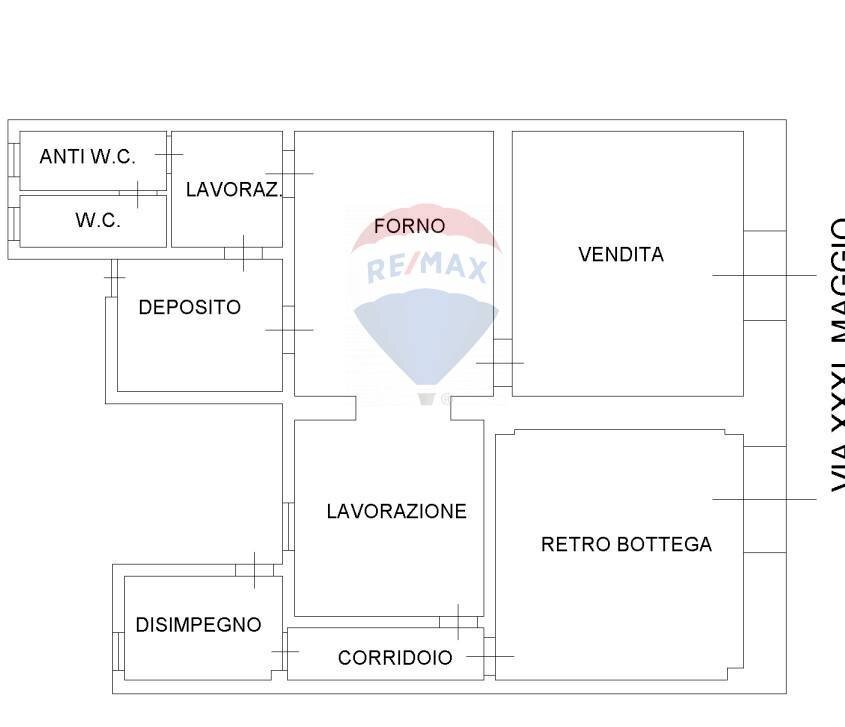 Pianta 2D - Independent house Via XXXI Maggio
 
50, Catania - floor plans 1