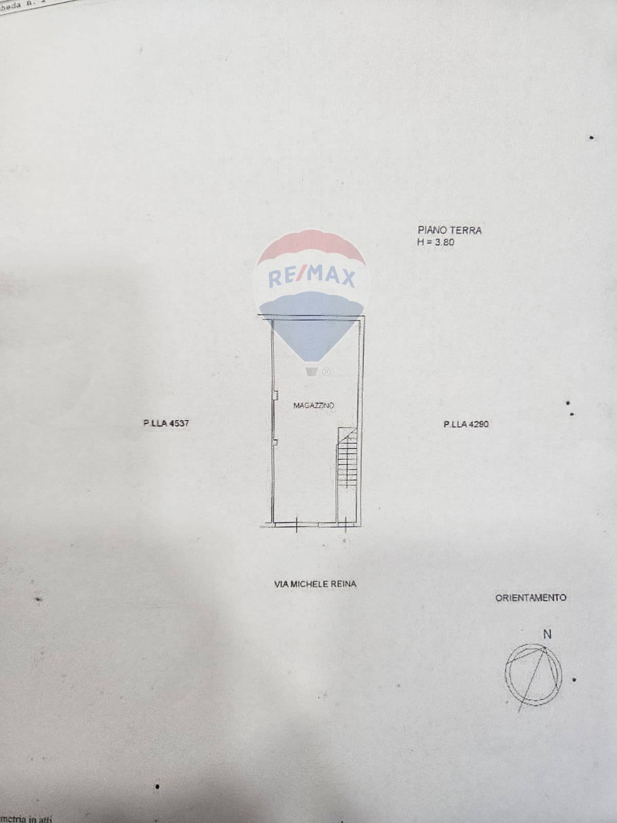 Pianta 2D - Locale Commerciale Via Michele Reina
 
6, Bagheria - planimetria 1