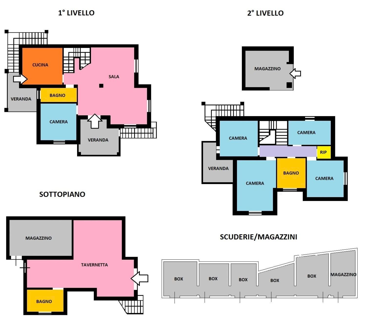 planimetria - Villa Vicinale Piandanna Molafà
 
3, Sassari - planimetria 1