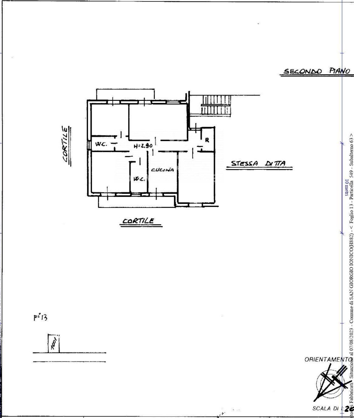 Foto 19 - Apartment Via Umberto Giordano
 
23, San Giorgio Ionico - floor plans 1