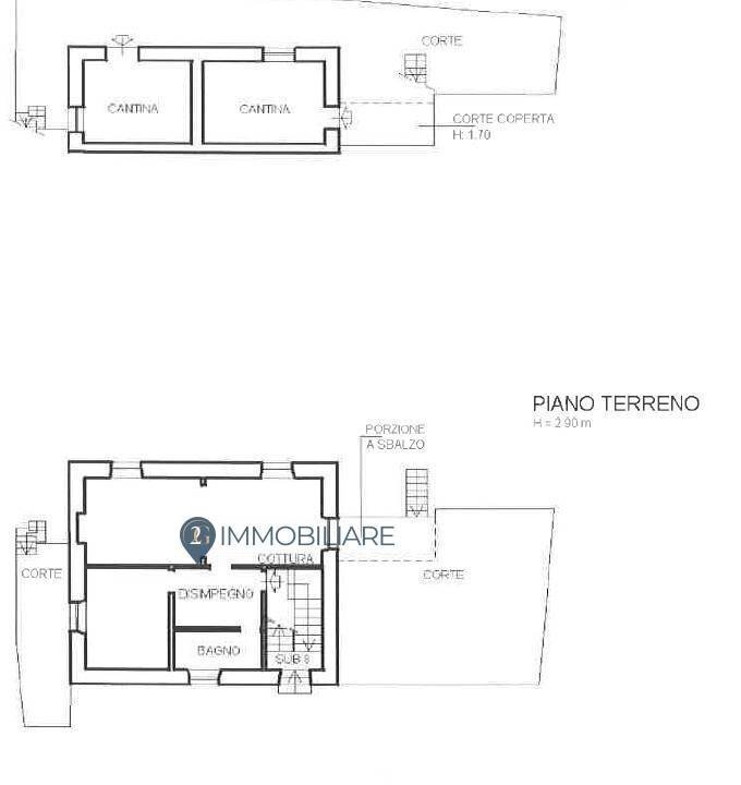 Foto 34 - Casa indipendente Scalinata Cernaia
 
55, La Spezia - planimetria 1