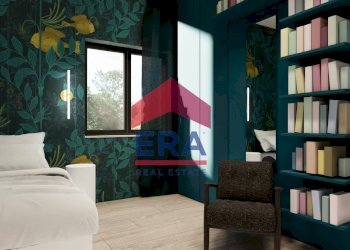 render camera dal letto piano terra - Villa a Schiera Via Corinna
 
7, Roma - foto 42