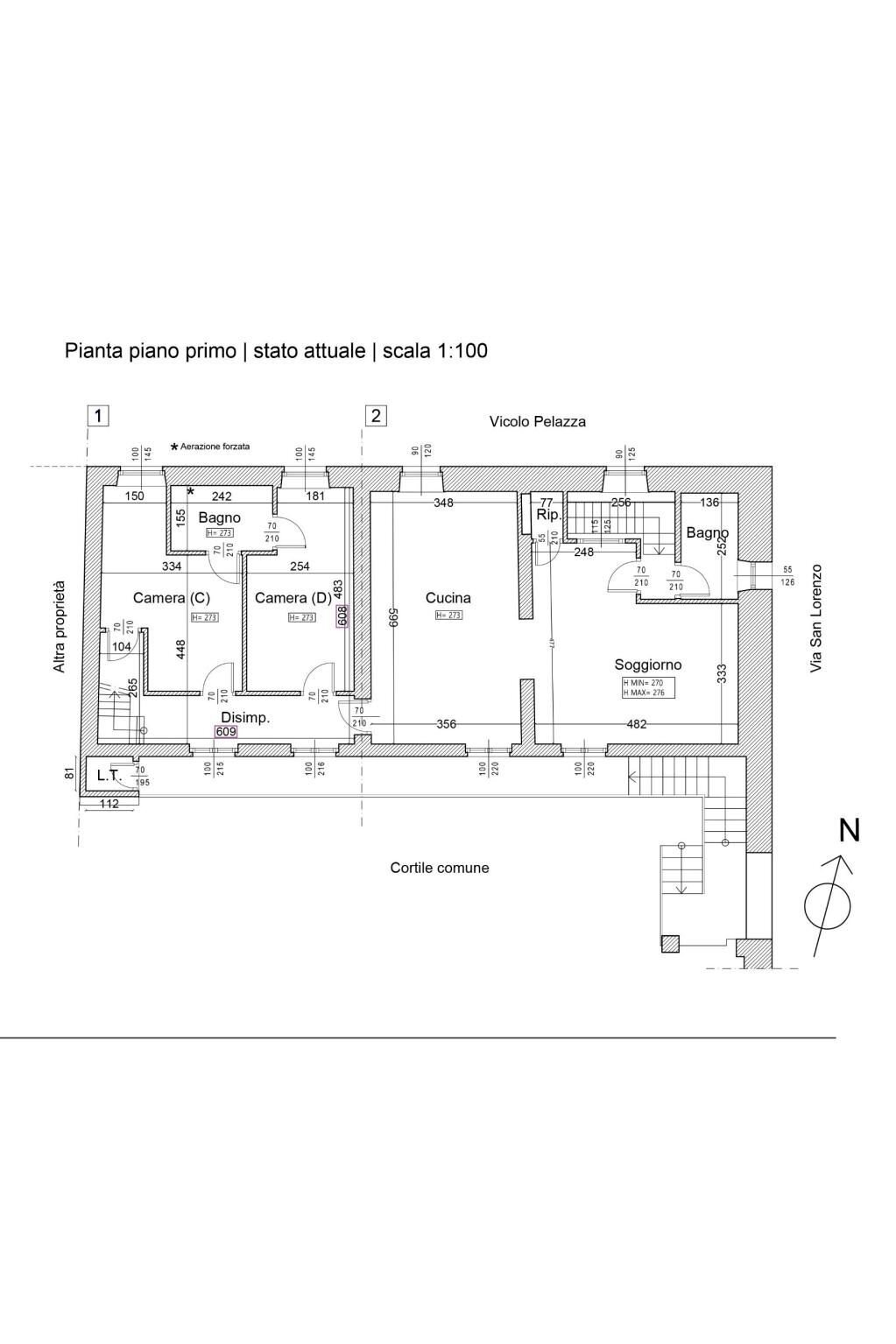 Villa vicolo Pelazza, 2, Carmagnola - planimetria 1