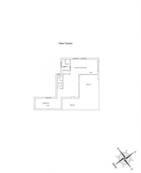 Foto 23 - Attività Commerciale Via della Madonnina, Pienza - planimetria 1