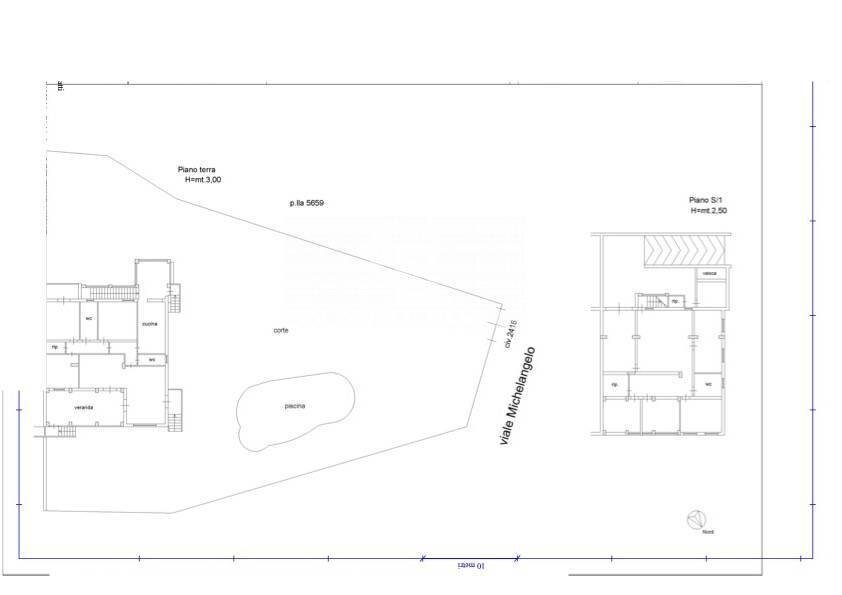 Foto 54 - Villa Viale Michelangelo, Palermo - floor plans 1