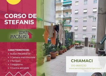 Terrazzo - Trilocale corso Alessandro De Stefanis, Genova (zona Marassi) - foto 1