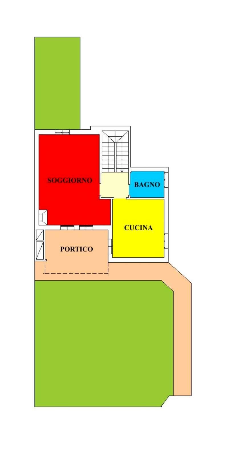 503 zona giorno - Villa via Mascherpa, Paullo - floor plans 1