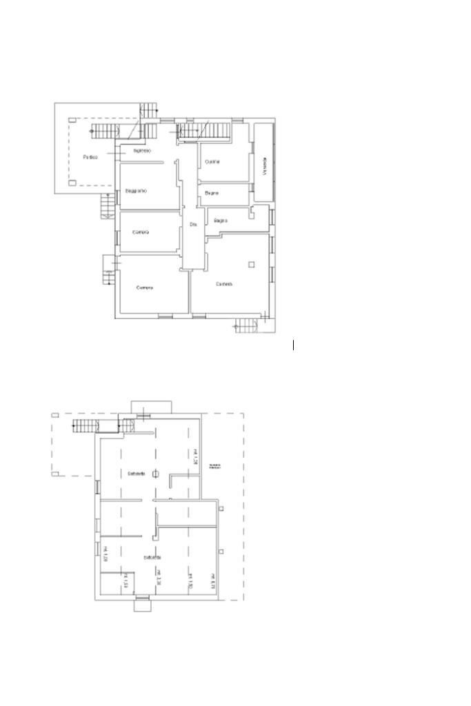 Independent house Via Paruzza, Cossato - floor plans 1