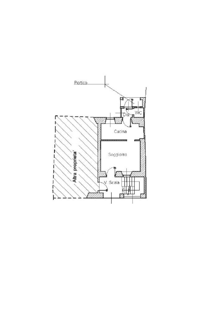 Semi-detached house Frazione piletta, Coggiola - floor plans 1