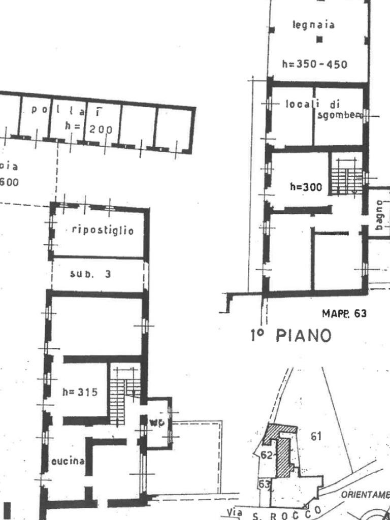 Casa indipendente Via S. Rocco, Momo - planimetria 1