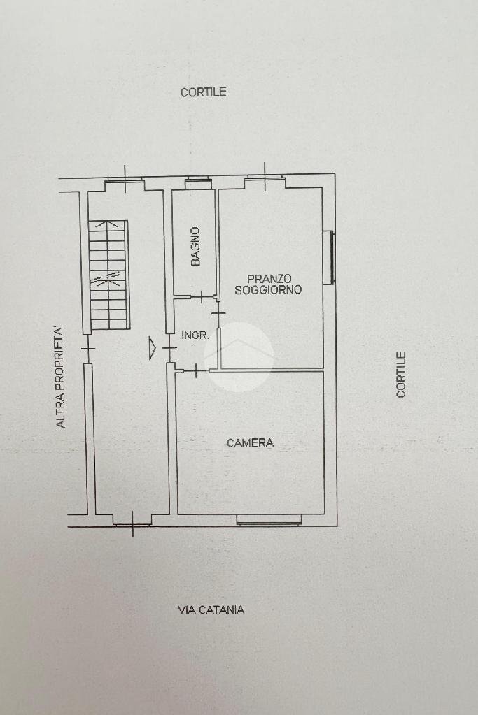 Two-room apartment Via Catania, Collegno - floor plans 1
