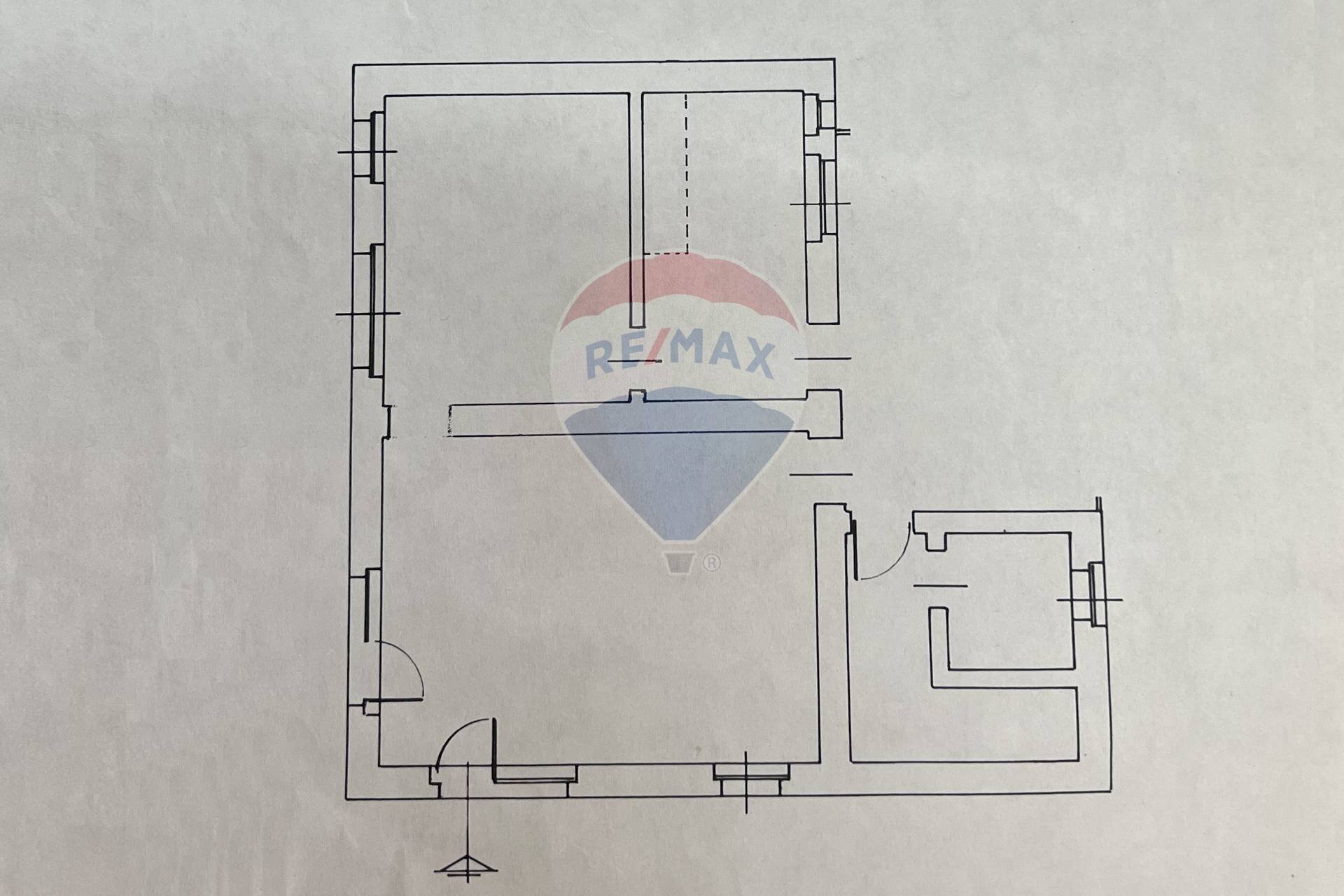 Pianta 2D - Bar Tavola Calda - Fredda Via Roma, Magenta - planimetria 1