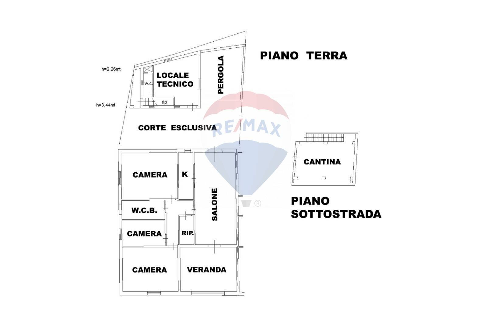 Pianta 2D - Villa Via Esterna Strazzasiti
 
snc, Monreale - planimetria 1