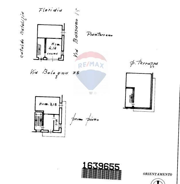Pianta 2D - Casa indipendente Via Bologna
 
38, Lentini - planimetria 1