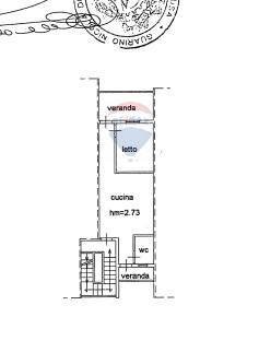 Pianta 2D - Two-room apartment via bove marino prima, Noto - floor plans 1