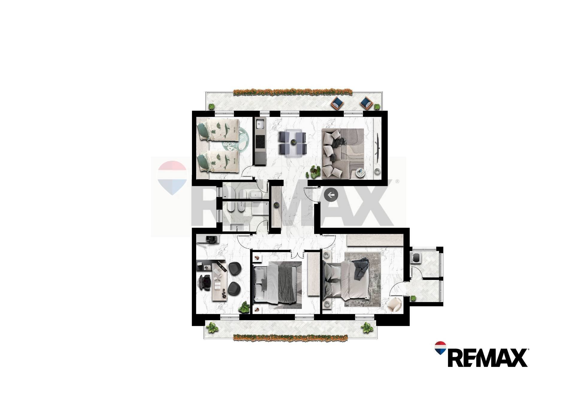 Pianta 2D - Appartamento Via Alessandro Manzoni
 
24, Caltagirone - planimetria 1