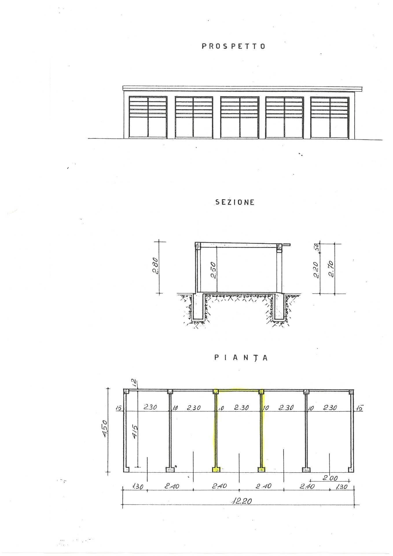 Foto 5 - Box Via Freyus
 
39, Grugliasco - planimetria 1