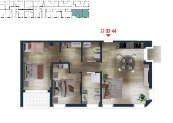 Foto 3 - Quadrilocale Piazza Brescia
 
17, Jesolo - foto 3