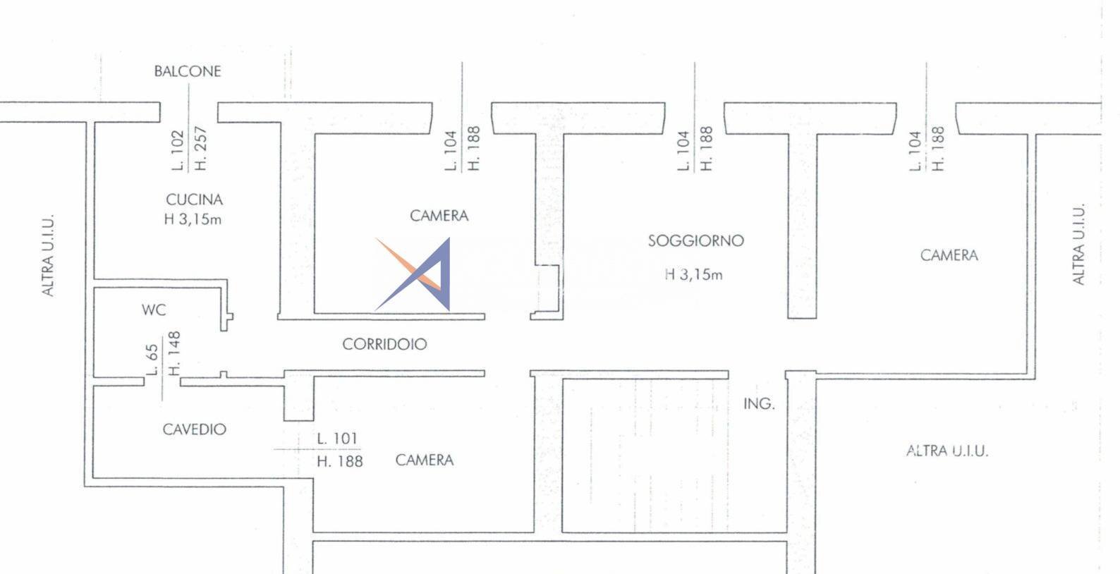 Foto 28 - Apartment Taggia - floor plans 1