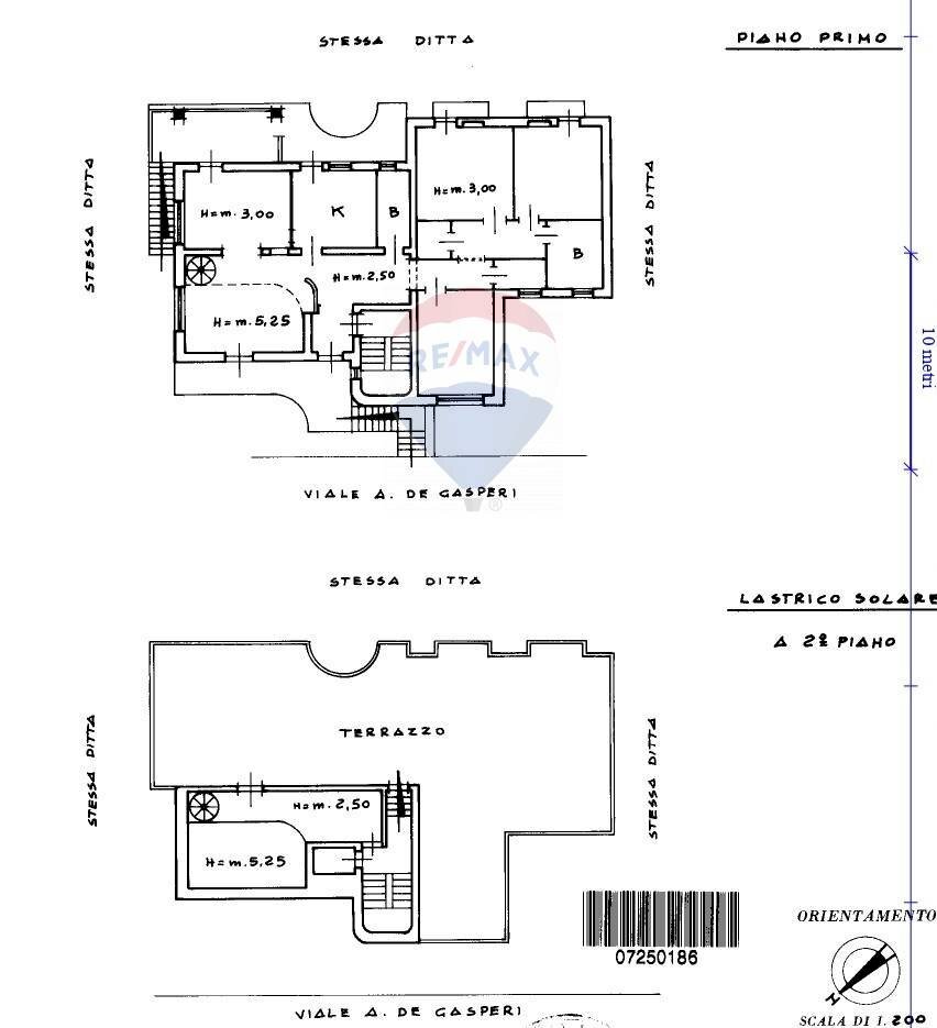 Pianta 2D - Villa Via Alcide De Gasperi
 
21, Alberobello - planimetria 1