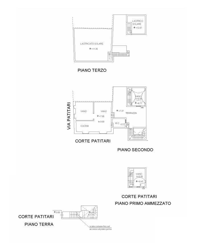 Foto 53 - Independent house Via Patitari
 
9, Gallipoli - floor plans 1