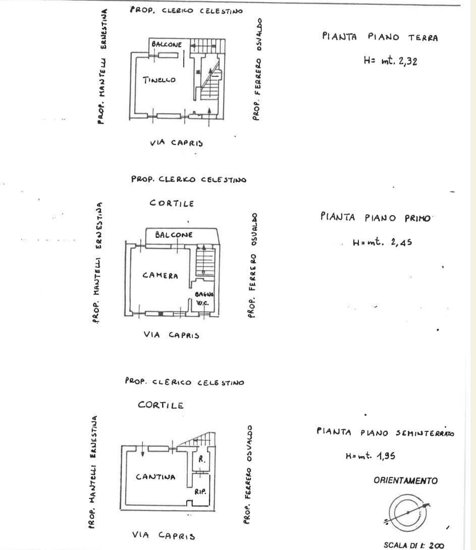 Foto 41 - Casa indipendente Via Capris
 
29, Cigliè - planimetria 1