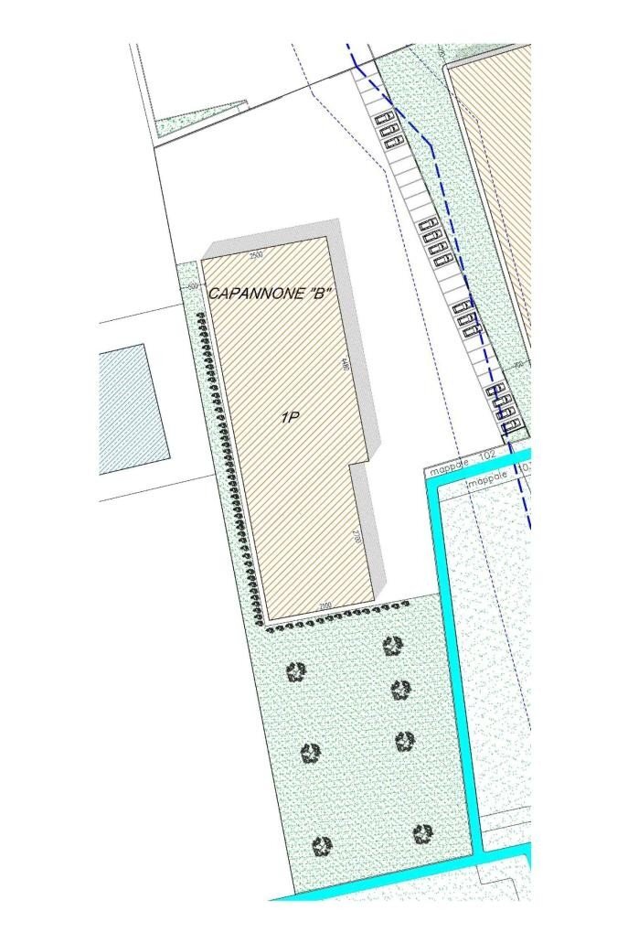 Terreno edificabile via Alberto da Giussano, Vittuone - planimetria 1