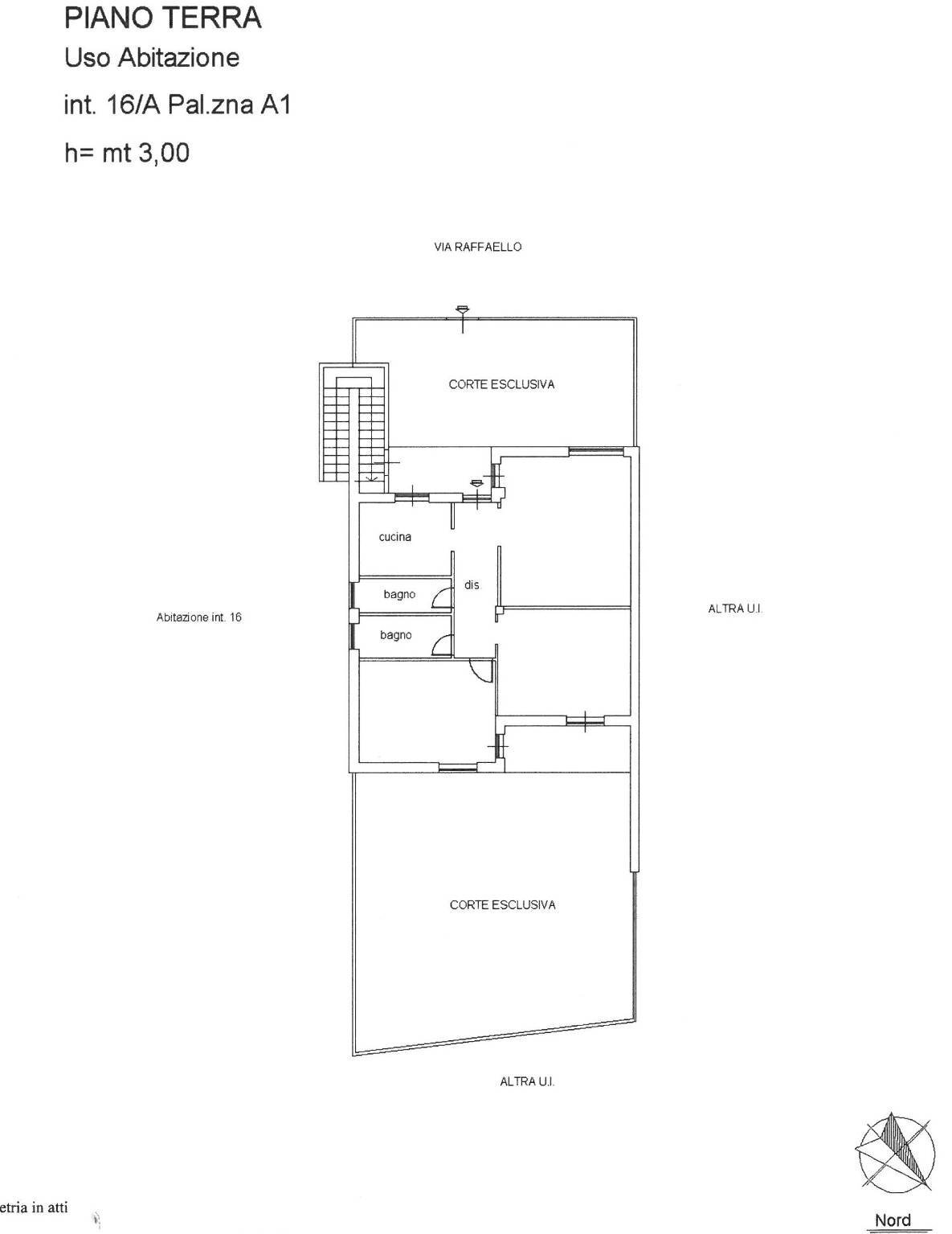 Villa via Raffaello, Pomezia - floor plans 1