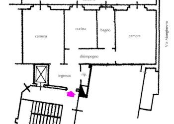 Planimetria - Trilocale via Monginevro, 13, Beinasco - foto 24