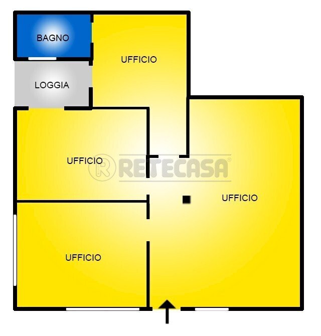 Retecasa_Valdagno - Planimetria - Ufficio Valdagno - planimetria 1