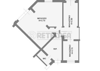 PLANIMETRIA - Locale Commerciale Via Giovanni Gradenigo 2, Padova - foto 21