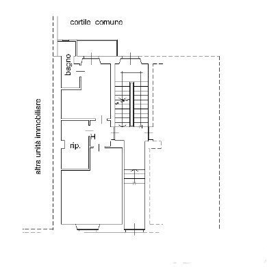 1.jpg - Trilocale Via Giacomo Puccini 11, Torino (zona Barriera Milano) - planimetria 1