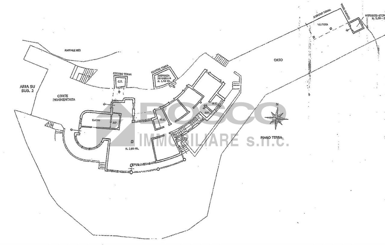 planimetria.jpg - Casa indipendente Via Guglielmo Marconi, La Spezia - planimetria 1