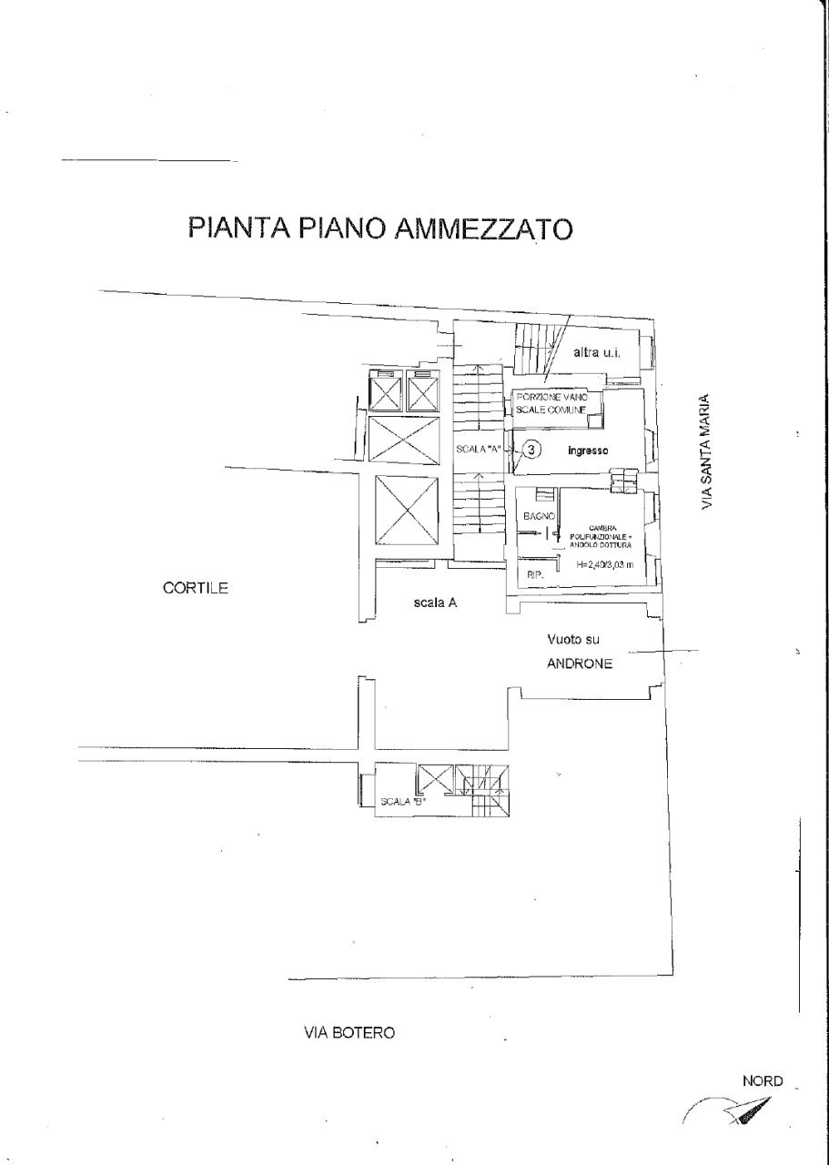 Pln x siti.jpg - Two-room apartment Via Santa Maria, Torino (neighborhood Quadrilatero Romano) - floor plans 1