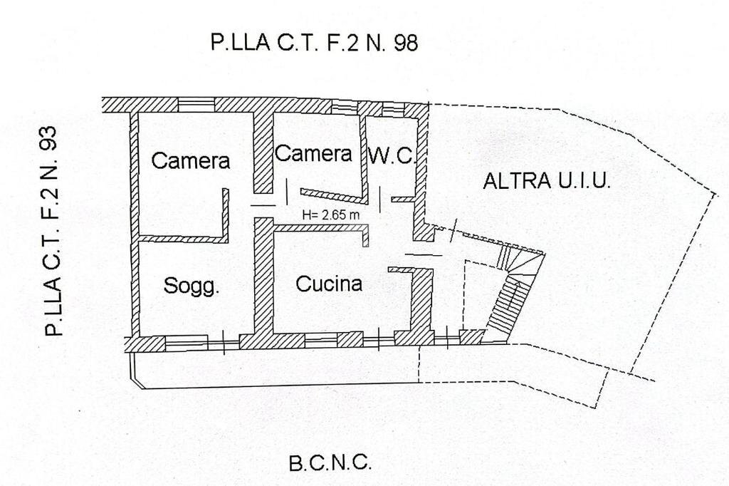 Stabile - Palazzo Via Arduino, Samone - planimetria 1