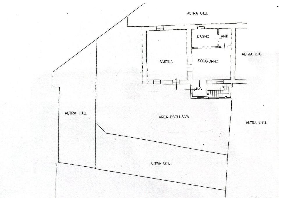 Casa semi indipendente Via borgata scarione, Pavone Canavese - planimetria 1