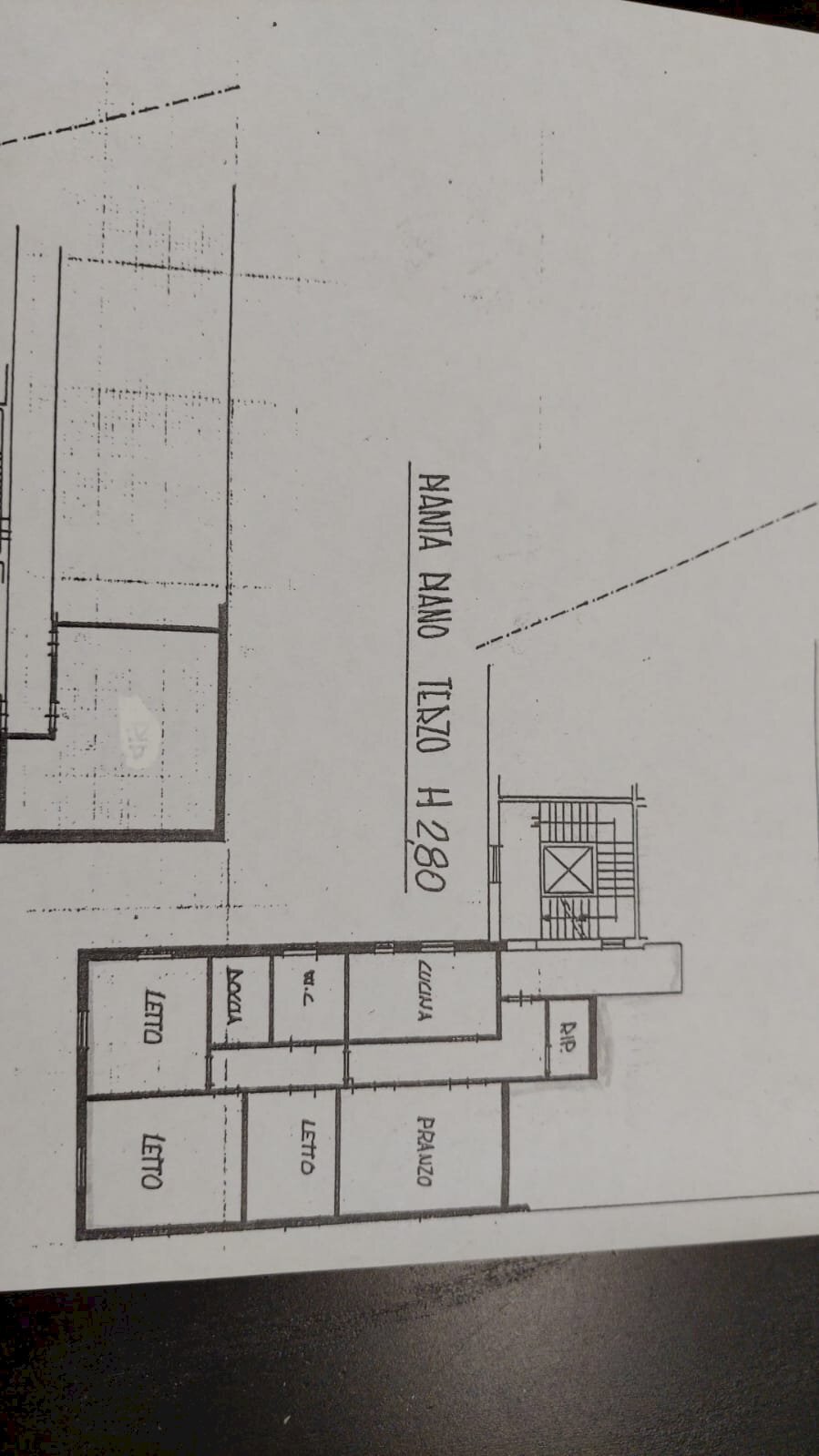 Quadrilocale viale guido mazzoni, Modena (zona Crocetta) - planimetria 1