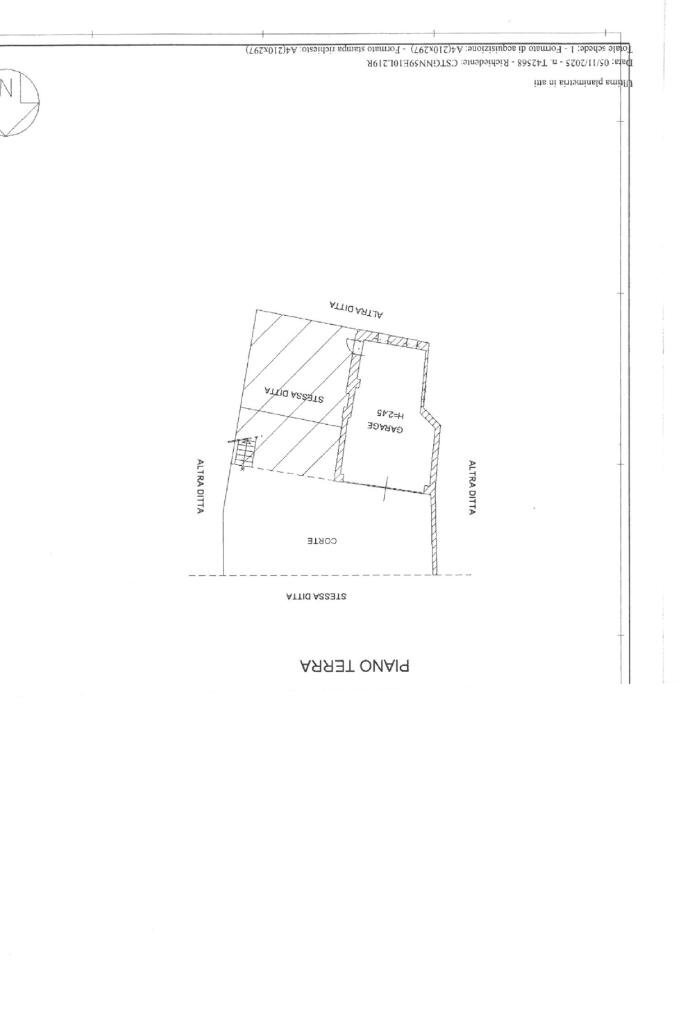 Independent house Via Camillo Benso Conte di Cavour, San Giorgio Canavese - floor plans 1