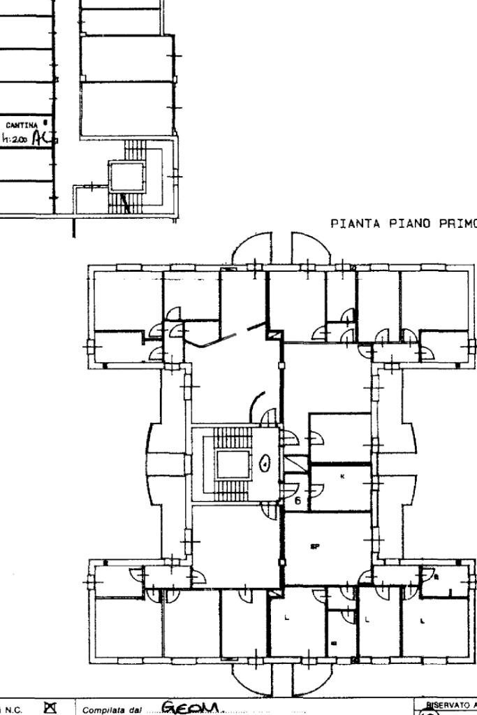 Quadrilocale Via Maestri del Lavoro, Modena - planimetria 1