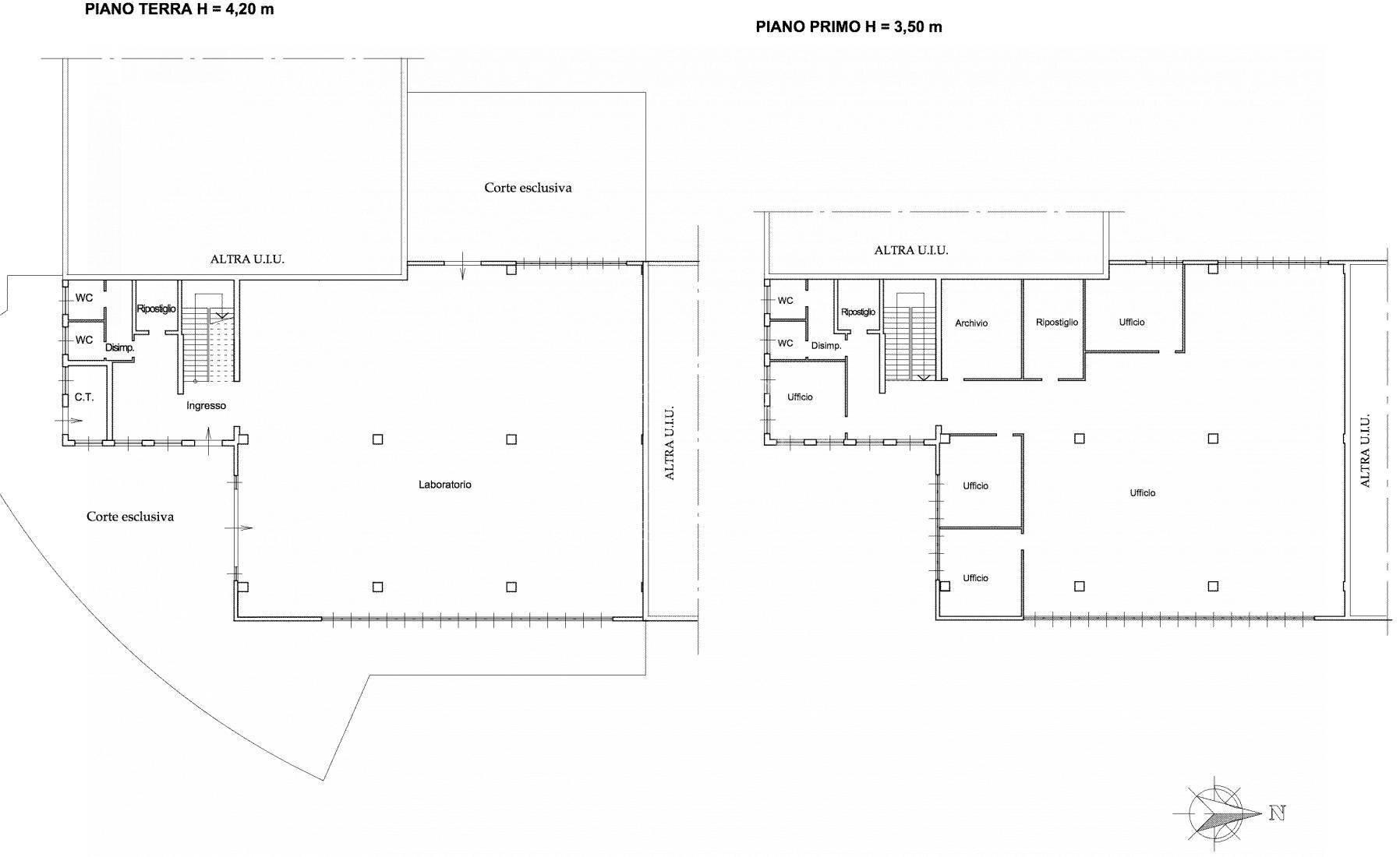 Shed Via De Giudei, Argelato - floor plans 1