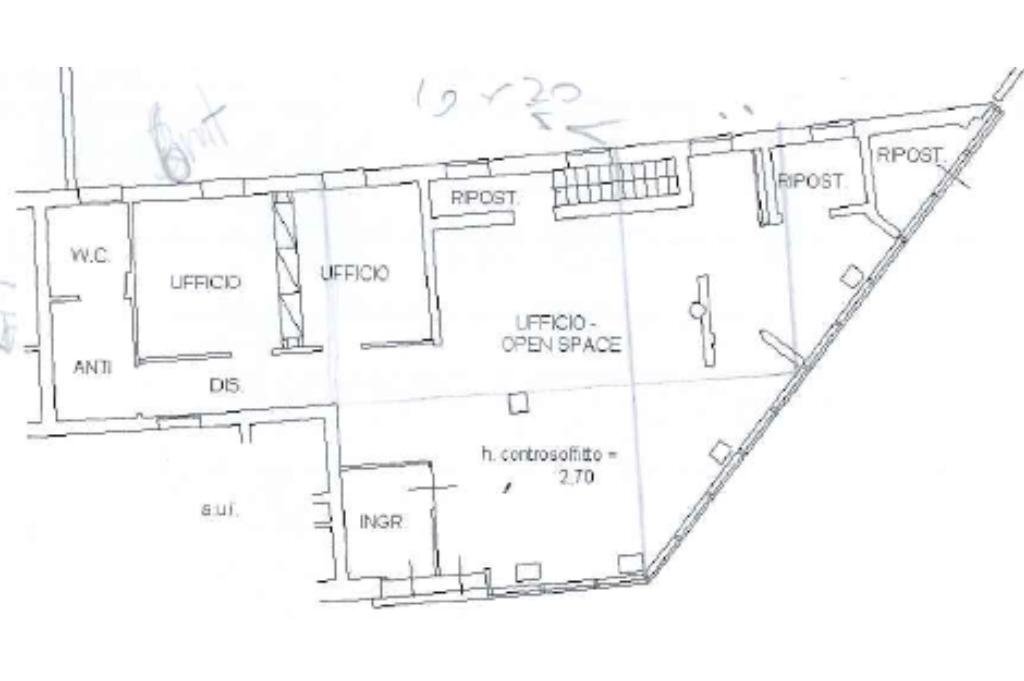 Office Via leonilde Iotti, Forlì - floor plans 1