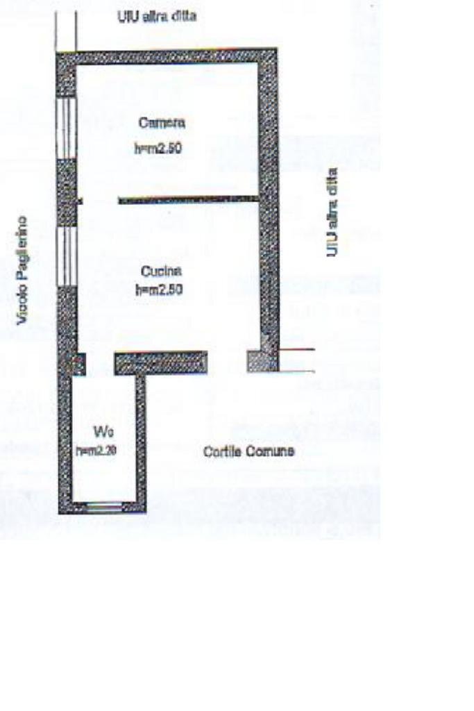 Two-room apartment Vicolo Paglierino, Avigliana - floor plans 1