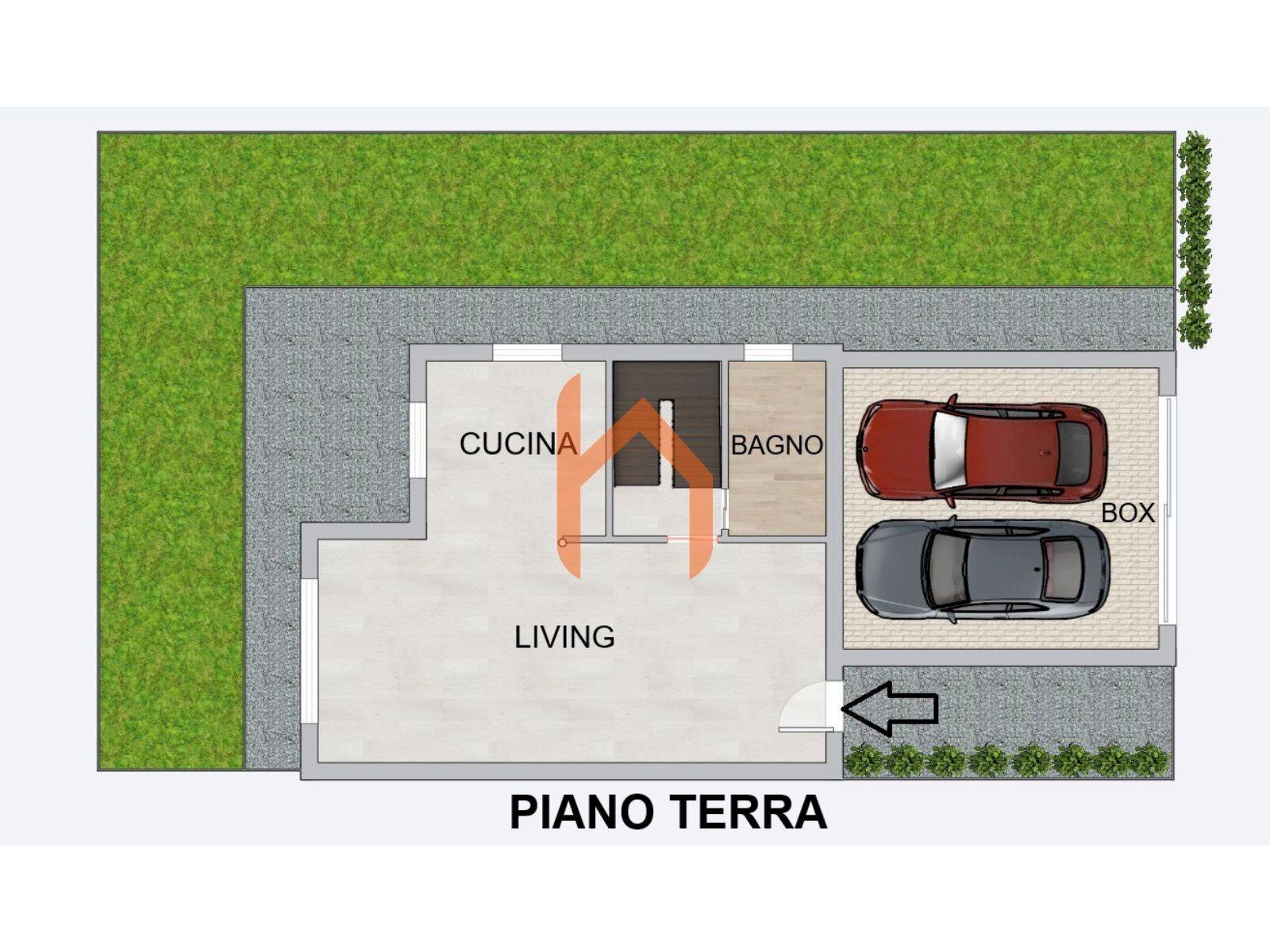 Foto 37 - Villa a Schiera via giovanni XXIII, Castronno - planimetria 1