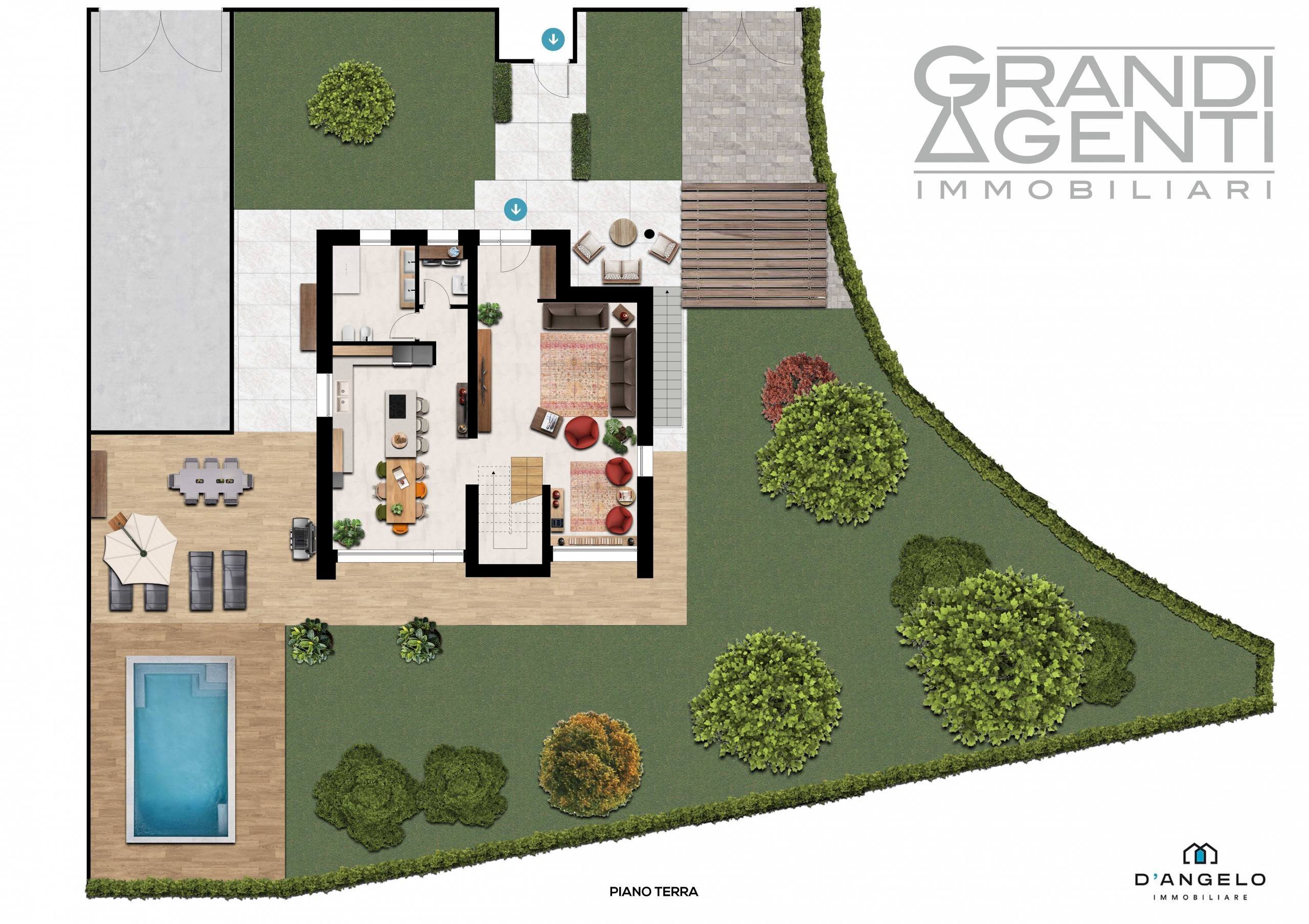 Foto 44 - Villa Via centenario della grande guerra, San Giovanni Lupatoto - planimetria 1