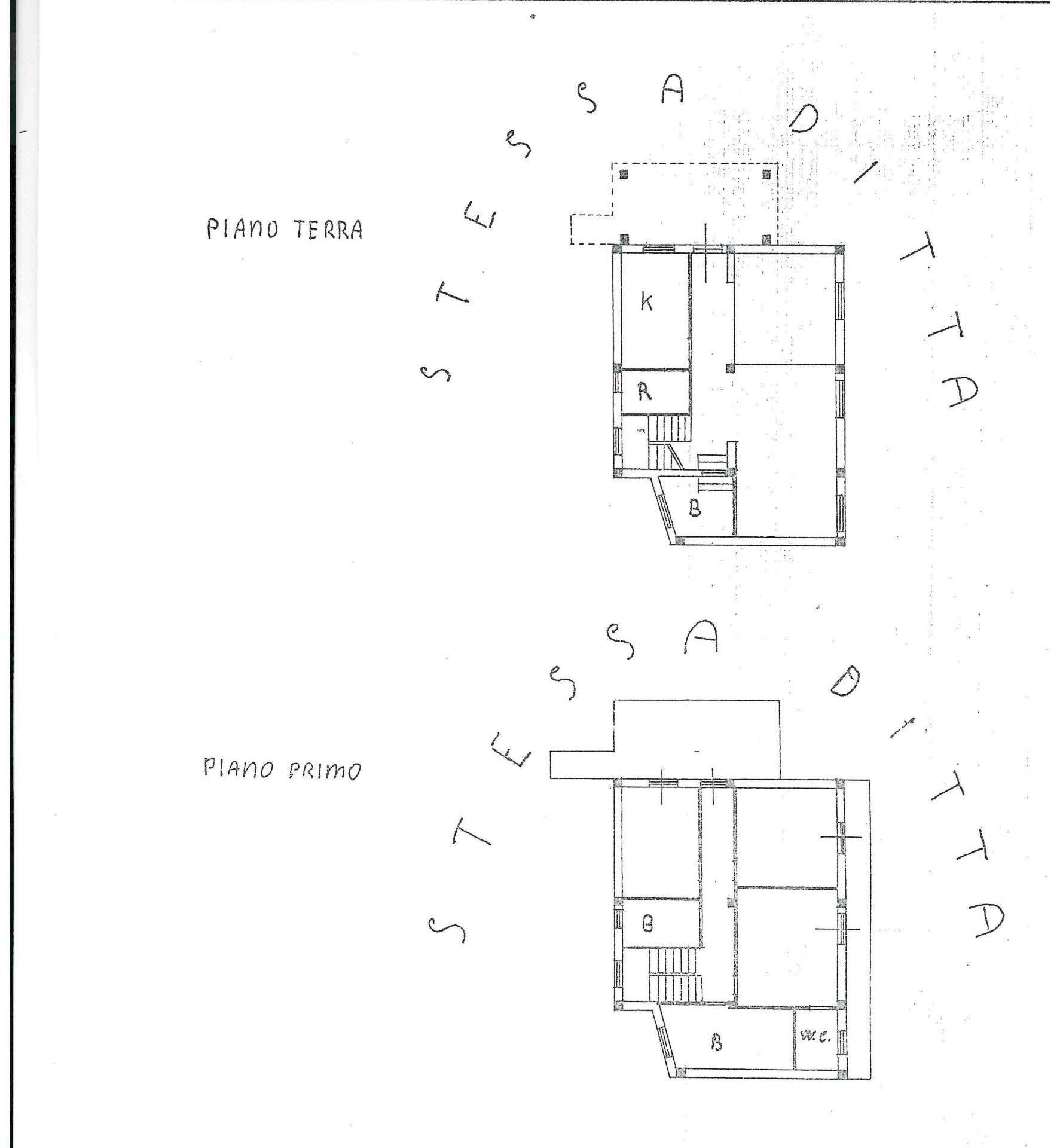 Foto 10 - Villa contrada cardito, Ariano Irpino - floor plans 1