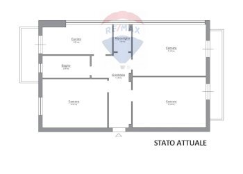 Pianta 2D - Quadrilocale Via Toti
 
30, Casoria - foto 25