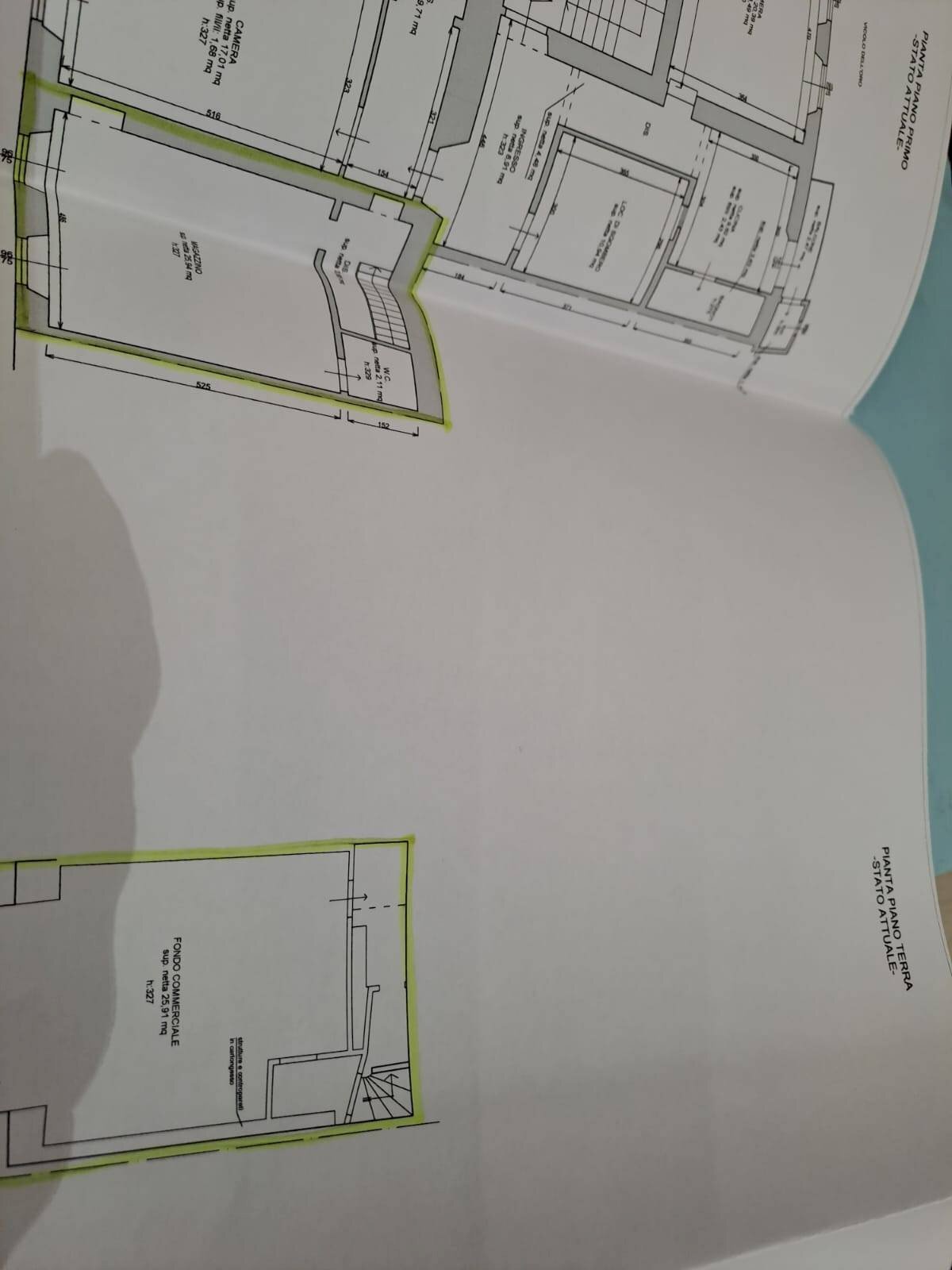 Foto 6 - Attività Commerciale Corso Italia, Pisa - planimetria 1