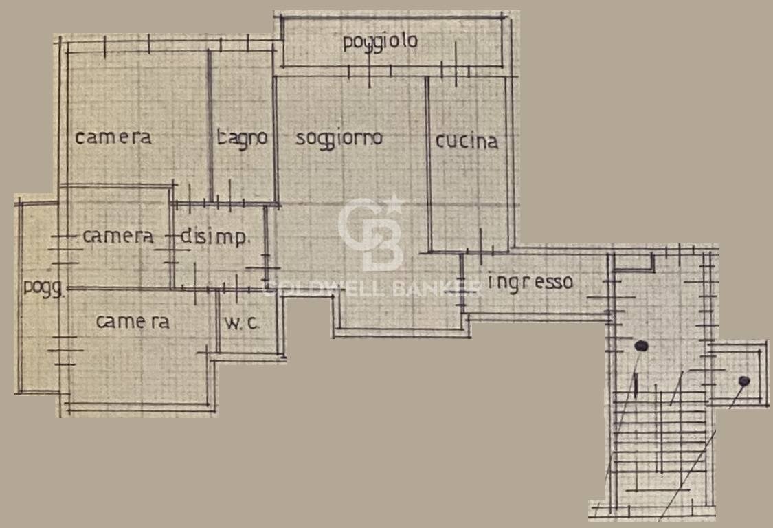 Foto 22 - Appartamento Via Friuli, Silea - planimetria 1