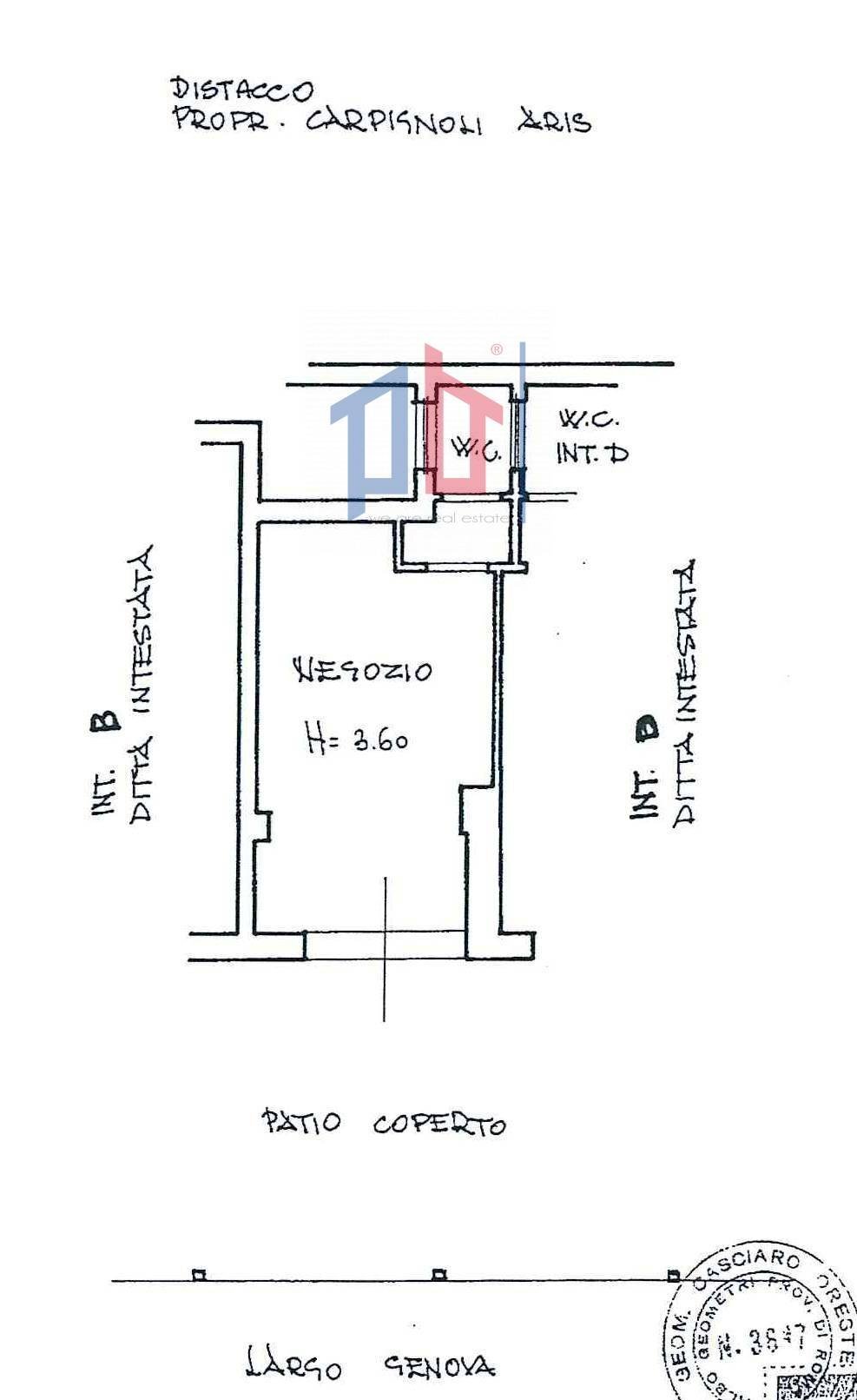 Foto 8 - Commercial Premises Largo Genova, Ardea - floor plans 1